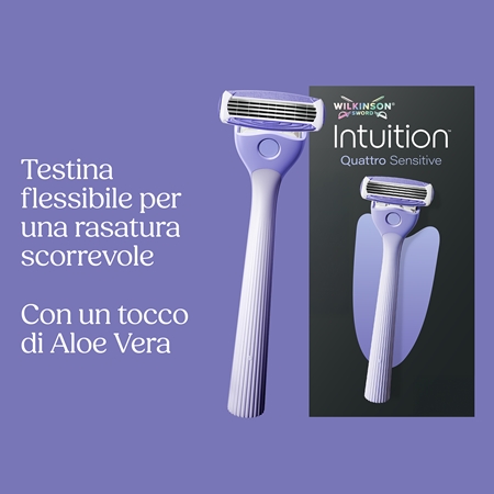 Wilkinson Sword Intuition Quattro Sensitive testina di ricambio