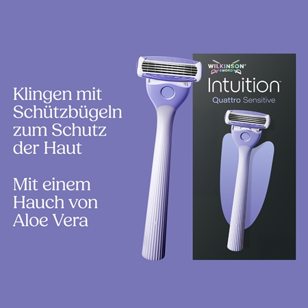 Wilkinson Sword Intuition Quattro Sensitive Ersatz-Kopf