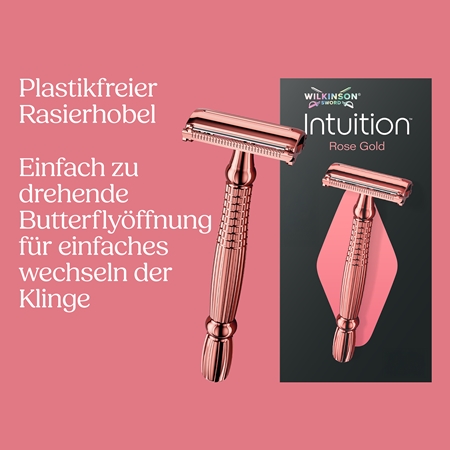 Wilkinson Sword Intuition Rose Gold Rasierklingen
