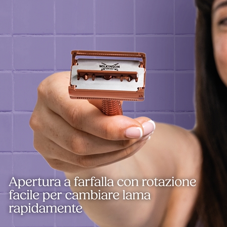Wilkinson Sword Intuition Rose Gold lamette di ricambio