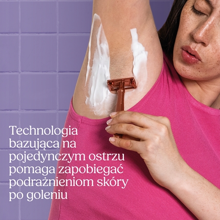 Wilkinson Sword Intuition Rose Gold ostrza wymienne