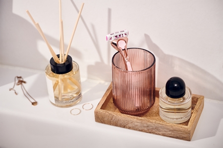 Wilkinson Sword Quattro for Women Rose Gold skustuvas + pakaitinė galvutė 4 vnt.