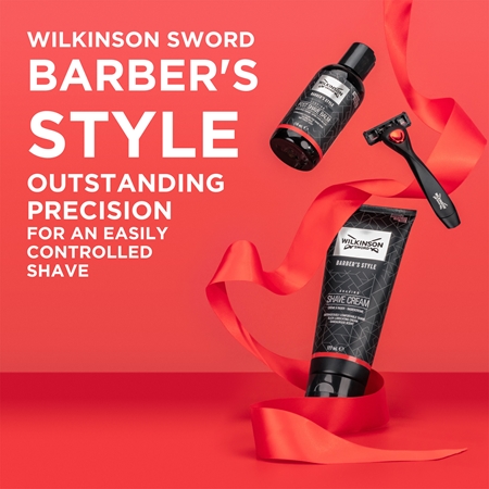 Wilkinson Sword Barbers Style The Architect holicí strojek + náhradní hlavice 2 ks