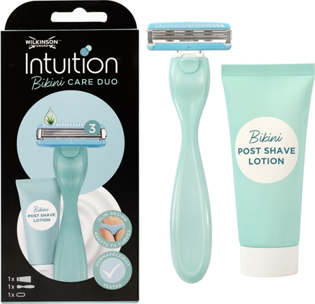Wilkinson Sword Intuition Bikini Care sada na holení pro ženy