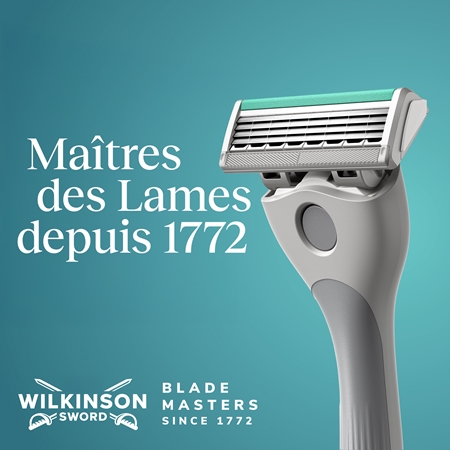 Wilkinson Sword Quattro rasoir + lames de rechange