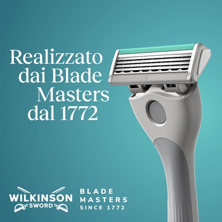 Wilkinson Sword Quattro rasoio + lamette di ricambio
