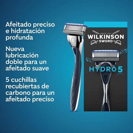 Wilkinson Sword Hydro5 afeitadora + cabezales de recambio 4 uds
