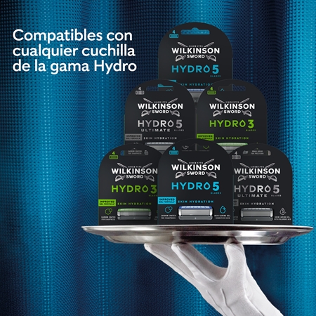 Wilkinson Sword Hydro5 afeitadora + cabezales de recambio 4 uds