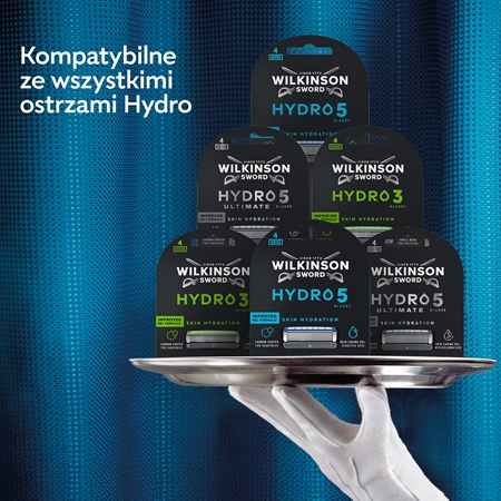 Wilkinson Sword Hydro5 golarka + głowice zapasowe 4 szt.