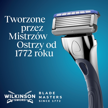 Wilkinson Sword Hydro5 golarka + głowice zapasowe 4 szt.