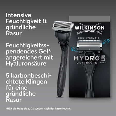 Wilkinson Sword Hydro5 Ultimate Rasierer für Herren