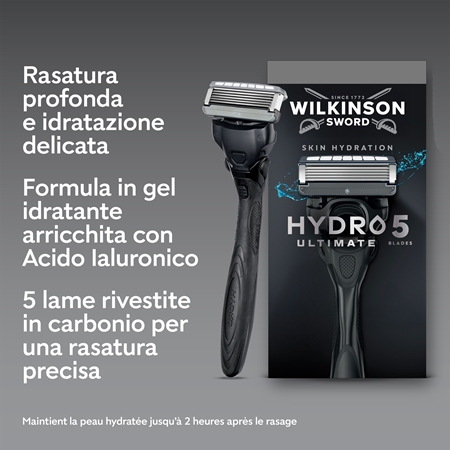 Wilkinson Sword Hydro5 Ultimate rasoio per uomo