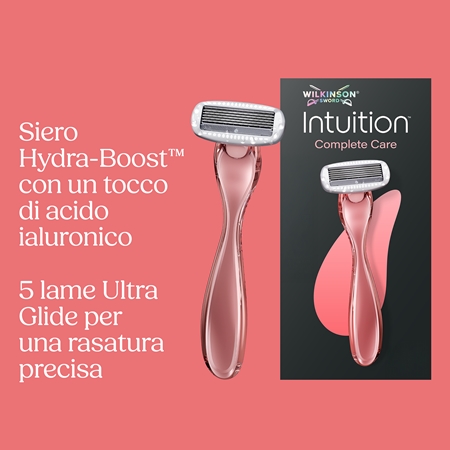 Wilkinson Sword Intuition Complete rasoio + testina di ricambio 4 pz