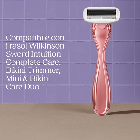Wilkinson Sword Intuition Complete rasoio + testina di ricambio 4 pz