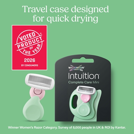 Wilkinson Sword Intuition Complete Mini Rejse barbermaskine Med taske