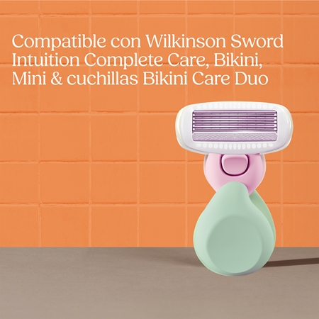 Wilkinson Sword Intuition Complete Mini maquinilla de afeitar de viaje con estuche