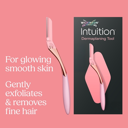 Wilkinson Sword Intuition Dermaglow razor for eyebrows