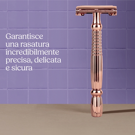 Wilkinson Sword Intuition Rose Gold rasoio + lame di ricambio 9 pz