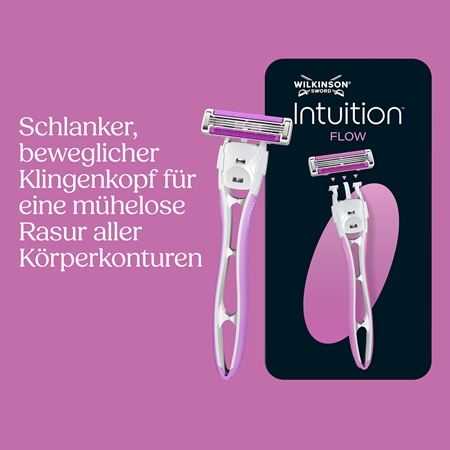 Wilkinson Sword Intuition Flow Damen Rasierer Ersatzklingen 4 pc