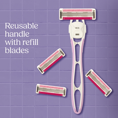 Wilkinson Sword Intuition Flow Lasy Shaver + spare blades 4 pcs