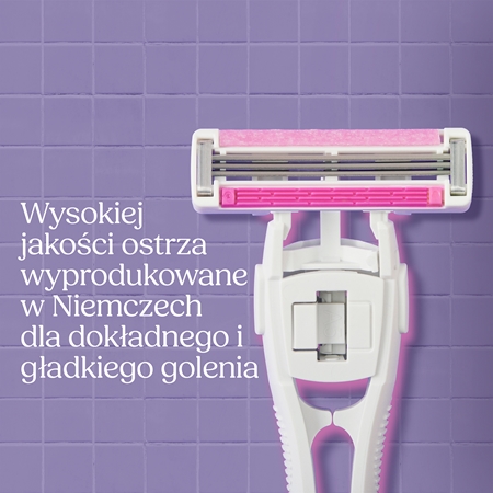 Wilkinson Sword Intuition Flow golarka damska zapasowe ostrza 4 szt.