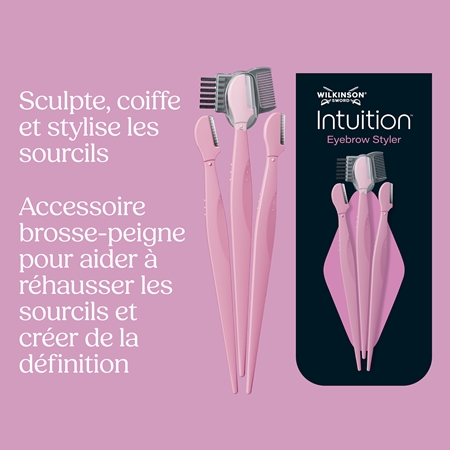 Wilkinson Sword Intuition Eyebrow Styler rasoir féminin sourcils