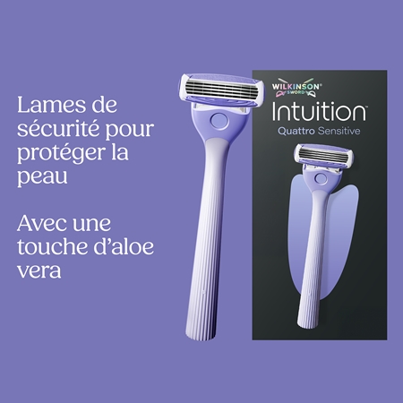 Wilkinson Sword Intuition Quattro Sensitive rasoir