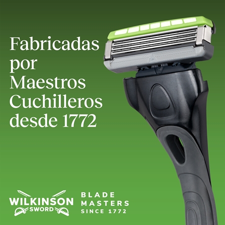 Wilkinson Sword Hydro3 afeitadora + cabezales de recambio 8 uds