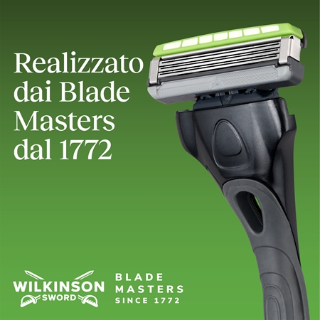 Wilkinson Sword Hydro3 rasoio + testina di ricambio 8 pz