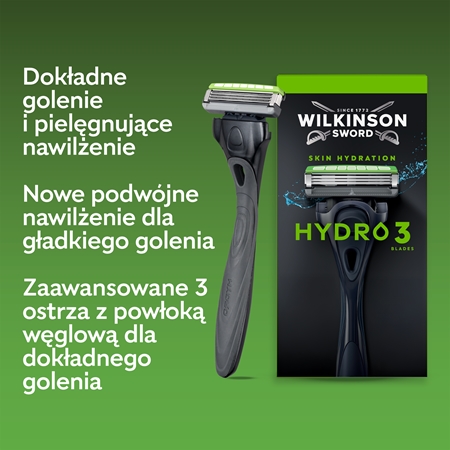 Wilkinson Sword Hydro3 głowica wymienna