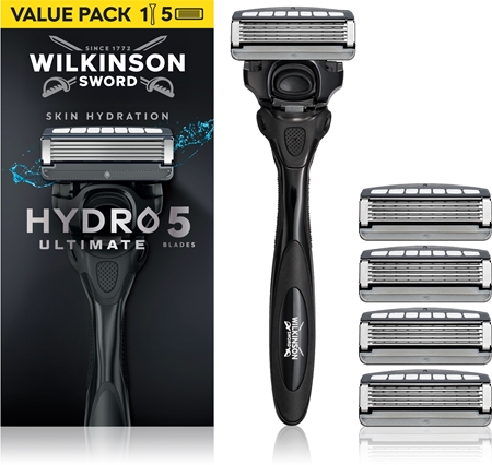 Wilkinson Sword Hydro5 Ultimate Razor + Replacement Head 5 pcs
