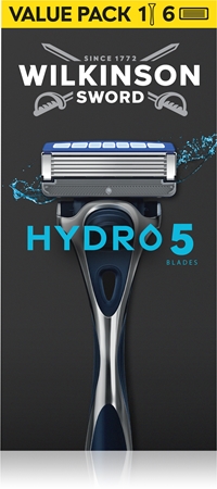 Wilkinson Sword Hydro5 maquinilla de afeitar + hojas de recambio