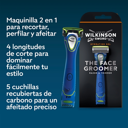 Wilkinson Sword Hydro5 The Face Groomer recambios de cuchillas