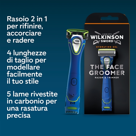 Wilkinson Sword Hydro5 The Face Groomer lame di ricambio