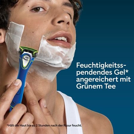 Wilkinson Sword Hydro5 The Face Groomer Körperhaartrimmer und Rasierer für die Nassrasur