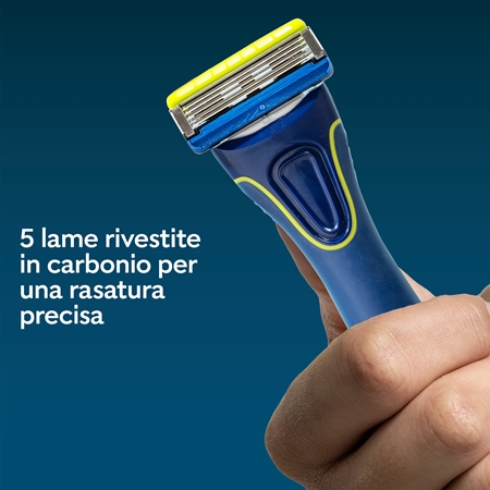 Wilkinson Sword Hydro5 The Face Groomer trimmer e rasoio per una rasatura bagnata