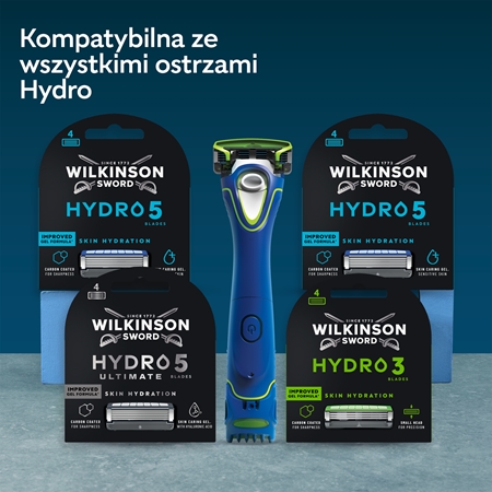 Wilkinson Sword Hydro5 The Face Groomer trymetr i maszynka do golenia na mokro