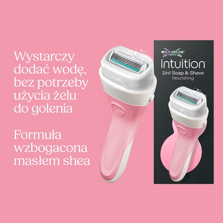 Wilkinson Sword Intuition 2in1 Ultra Moisture Razor golarka + głowice zapasowe 5 szt.