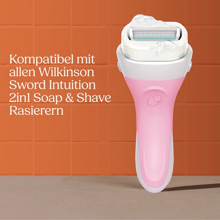 Wilkinson Sword Intuition 2in1 Soap & Shave Nourishing Damen Rasierer