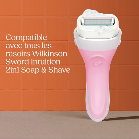 Wilkinson Sword Intuition 2in1 Soap & Shave Nourishing rasoir féminin