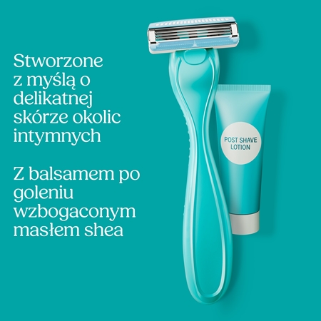 Wilkinson Sword Intuition Bikini Care zapasowe ostrza z aloesem