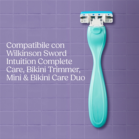 Wilkinson Sword Intuition Bikini Care lame di ricambio con aloe vera
