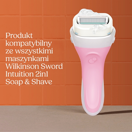 Wilkinson Sword Intuition 2in1 Soap & Shave Nourishing zapasowe ostrza