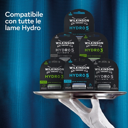 Wilkinson Sword Hydro5 rasoio + testina di ricambio 2 pz