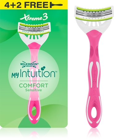 Wilkinson Sword My Intuition Xtreme 3 Comfort Sensitive lâmina descartável