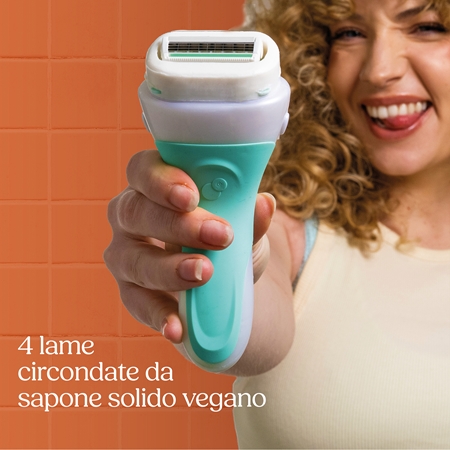 Wilkinson Sword Intuition 2in1 Soap & Shave Sensitive rasoio + testina di ricambio