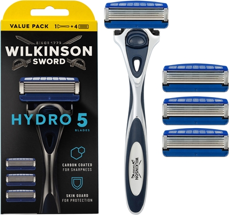 Wilkinson Sword Hydro5 holicí strojek + náhradní hlavice 4 ks