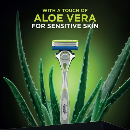 Wilkinson Sword Hydro5 Sensitive partakone + vaihtopää 4 kpl