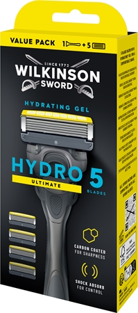 Wilkinson Sword Hydro5 Ultimate Razor + Replacement Head 5 pcs