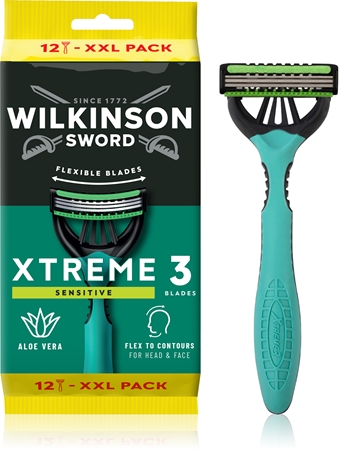 Wilkinson Sword Xtreme 3 Sensitive Comfort disposable razors for men